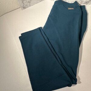 Matilda Jane Women Cotton Teal Lounge Pants XL Pull On NWT